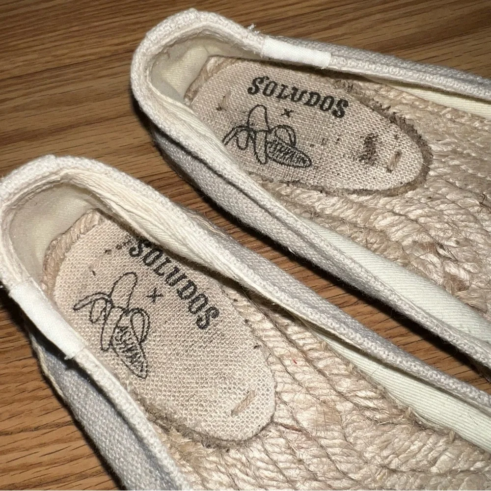 Rainbow‎ Soludos espadrilles 1” platforms sz 7.5